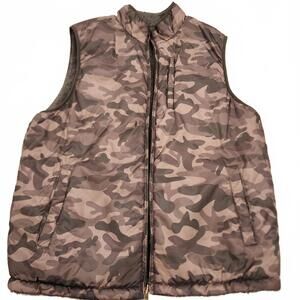 Original Weatherproof Vintage Camouflage Reversible Vest